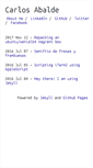 Mobile Screenshot of carlosabalde.com